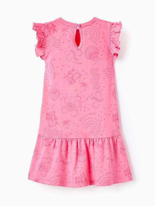 Zippy Set 2 Dresses Coins From The Sea Fuchsia 6m-36m - Fuchsia