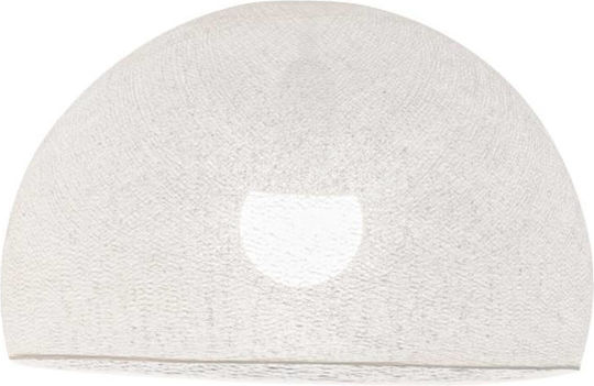 La Case de Cousin Paul Kids Single Ceiling Light E27 Coupole White 250W 38x38cm
