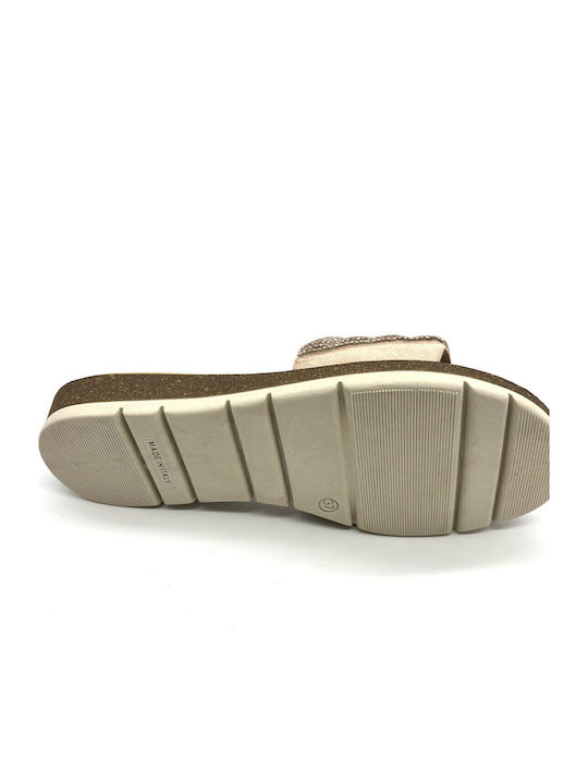 Schonen Sie Ihre Füße Damen Anatomische Sandalen Gold 5039