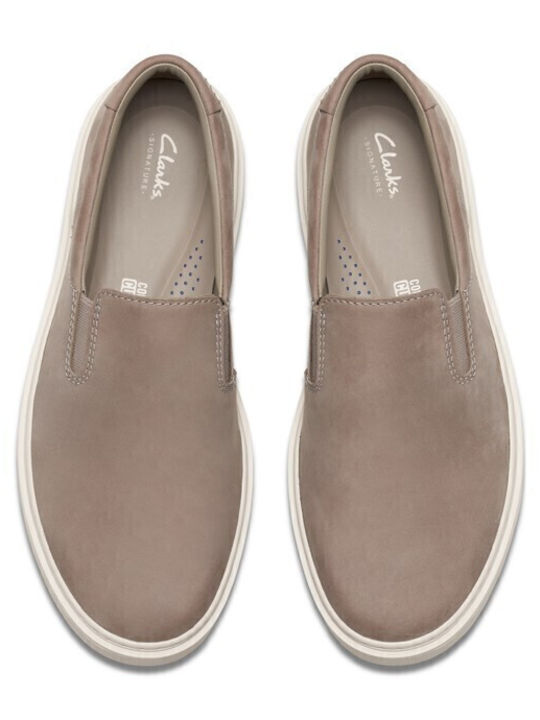 Craft Swift Go Кожа Мъжки Slip-On Сив