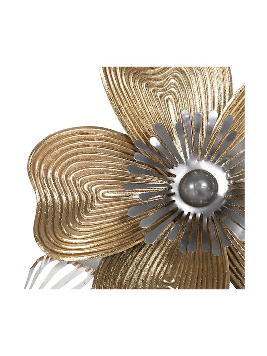 HomeMarkt Wall Decor Made of Metal 120x7.5x51cm