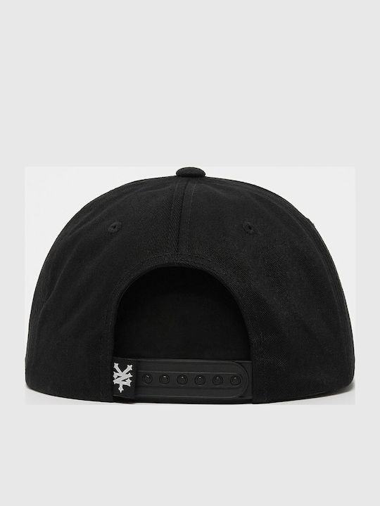 Zoo York Logo Snapback Cap Unisex Καπέλο Cotton - Black Zm241-043-1