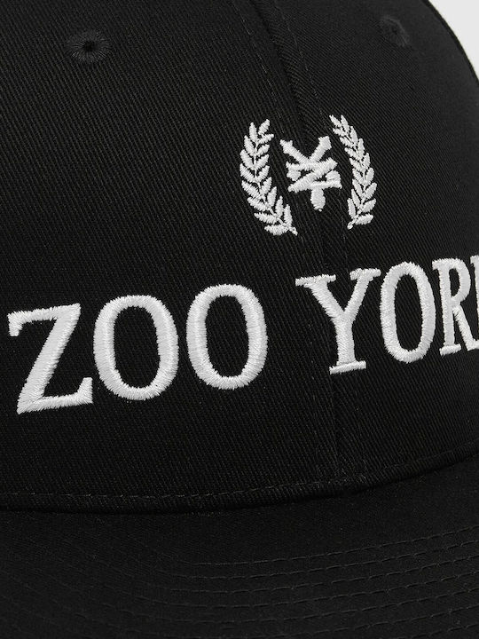Zoo York Logo Snapback Cap Unisex Καπέλο Cotton - Black Zm241-043-1
