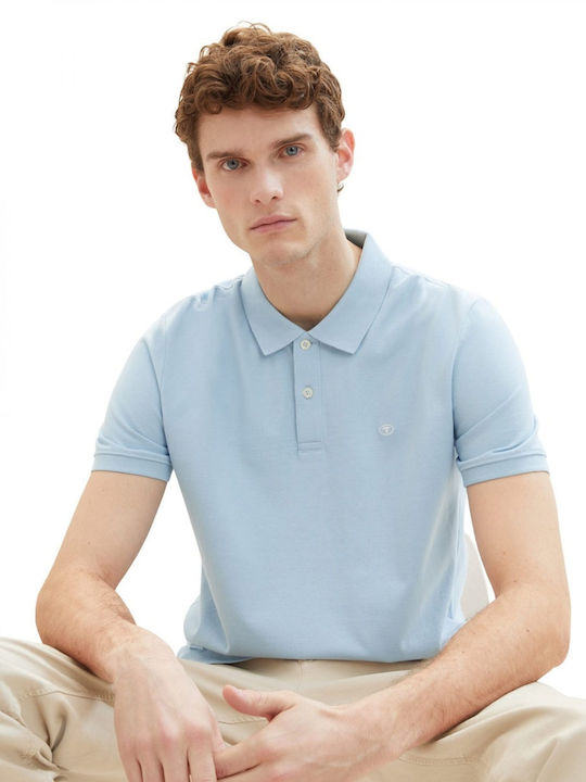 Basic Polo Αθλητικό T-shirt Middle Blue