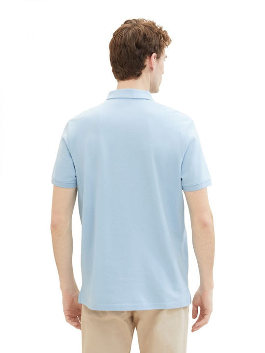 Tom Tailor Bluza Bărbătească Polo Middle Blue