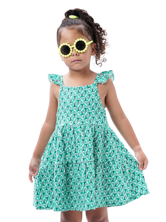 Energiers Kids Dress Sleeveless Multicolour