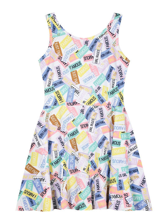 Energiers Kids Dress Sleeveless Multicolour