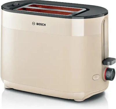 Bosch Toaster 2 Slots 950W Beige