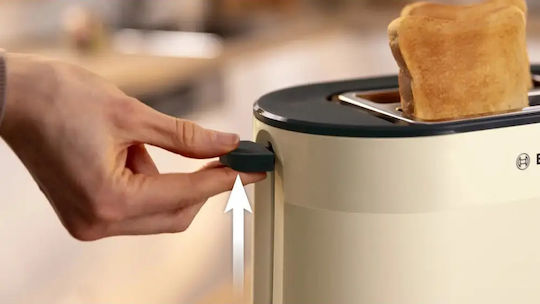 Bosch MyMoment Toaster 2 Slots 950W Beige