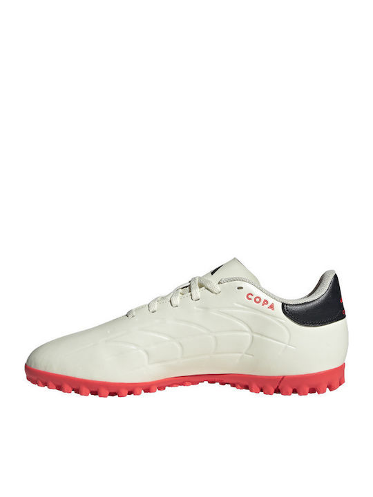 adidas Copa Pure 2 Club Ποδοσφαιρικά Παπούτσια με Σχάρα TF Λευκά