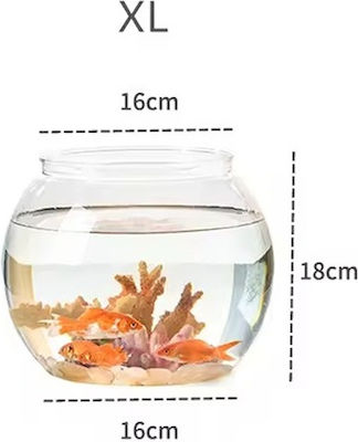 Fish Aquarium with 16x18cm. Black