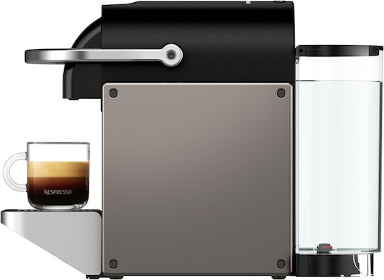 Krups Pixie Kapsel-Kaffeemaschine Nespresso Druck 19bar Gray