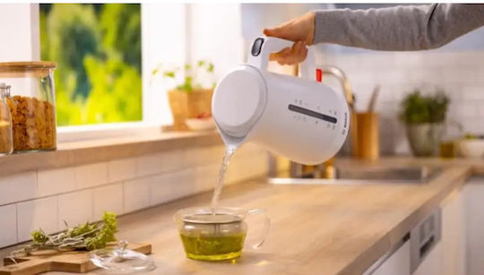 Bosch MyMoment Електрически Канa 1.7л 2400W Бял