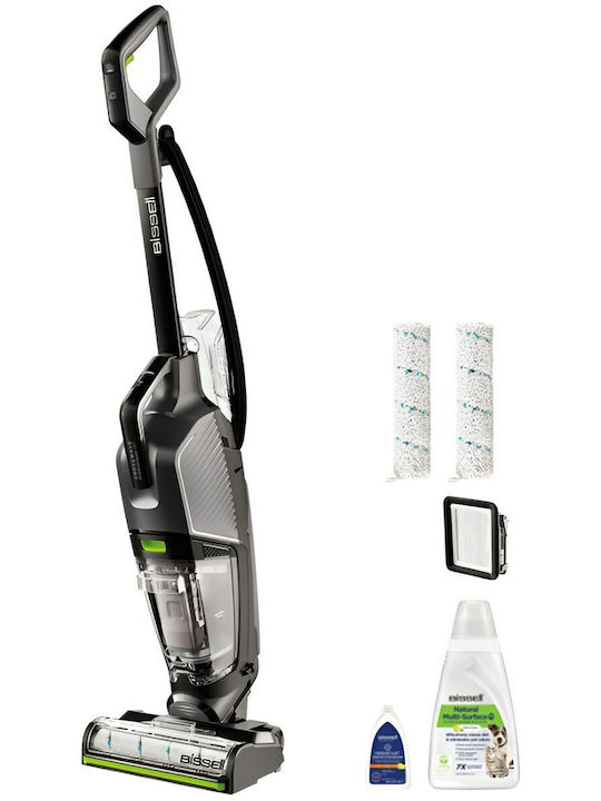 Bissell Crosswave Hydrosteam Pet Pro Electric Stick Vacuum 1100W Gray