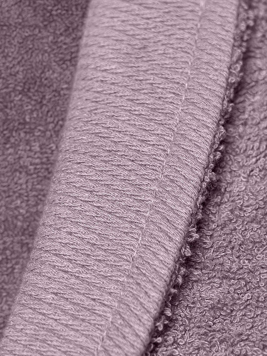 Beauty Home Bademantel mit Halsband Amethyst 3405-2XL-Amethyst Beauty Home Bademantel mit Halsband Amethyst 3405-2XL-Amethyst