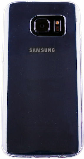 Volte-Tel Umschlag Rückseite Silikon Weiß (Galaxy S7)