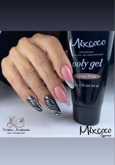 Mixcoco Gel Νυχιών Ροζ 60ml 60gr