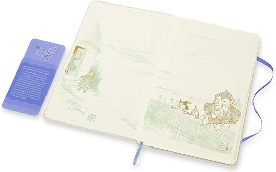 Moleskine Ο Μάγος του Οζ Ruled Large Notebook Limited Edition Σημειωματάριο Ριγέ