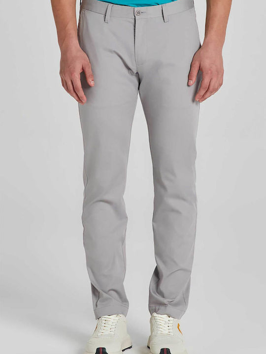 Gant Pantaloni pentru bărbați Chino Elastice cu Croială Slim Gri