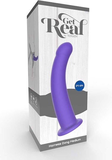 Harness Dildo Small 14cm Purple Toyjoy