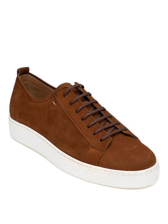 Perlamoda Herren Sneakers Braun