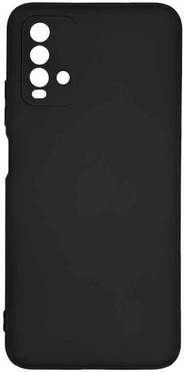 Sonique Back Cover Σιλικόνης Μαύρο (Redmi 9T)