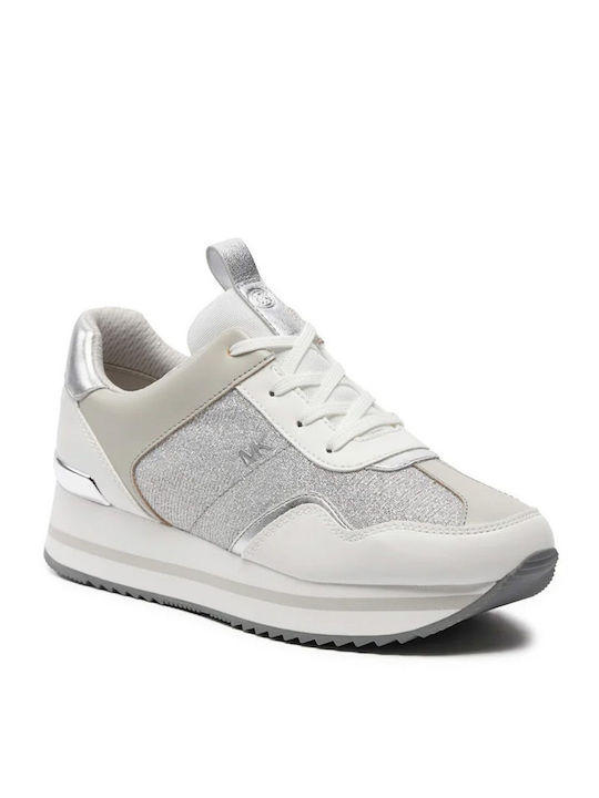 Michael Kors Trainer Femei Sneakers Albe