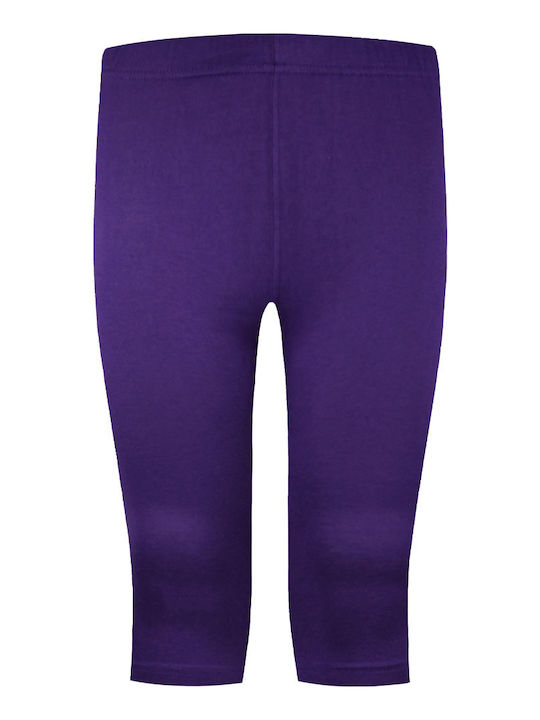 Kids Legging Capri Lilac