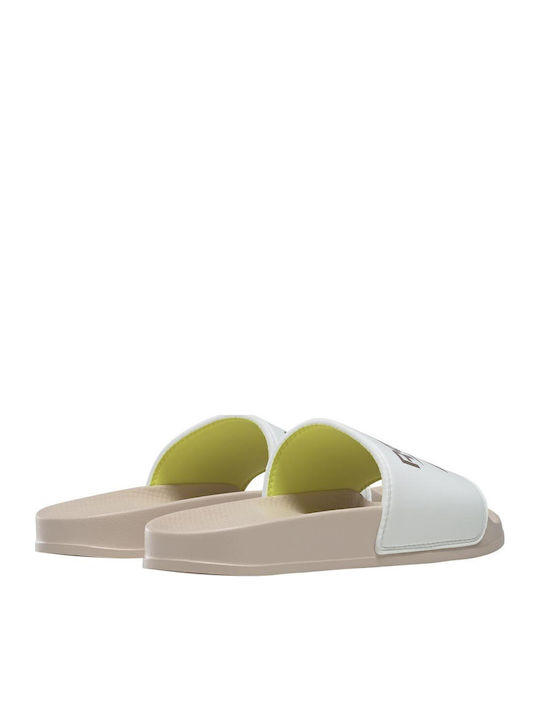 Fulgere Frauen Flip Flops in Weiß Farbe