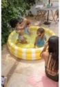 Intex Παιδική Στρογγυλή Πισίνα PVC 330lt Φουσκωτή 147x33εκ. Κίτρινη
