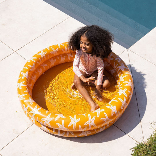 Swim Essentials Sea Stars Παιδική Στρογγυλή Πισίνα PVC 60lt Φουσκωτή