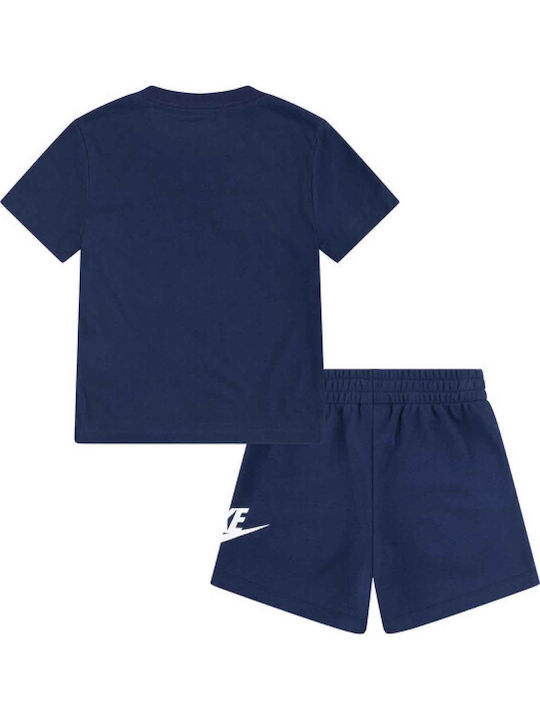 Nike Παιδικό Σετ με Σορτς Μπλε 2τμχ