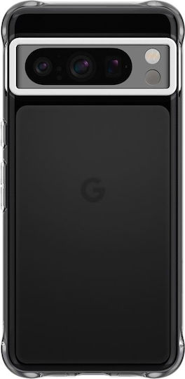 Spigen Cyrill UltraSheer Back Cover Σιλικόνης 1.8mm με Λουράκι Μαύρο (Google Pixel 8 Pro)