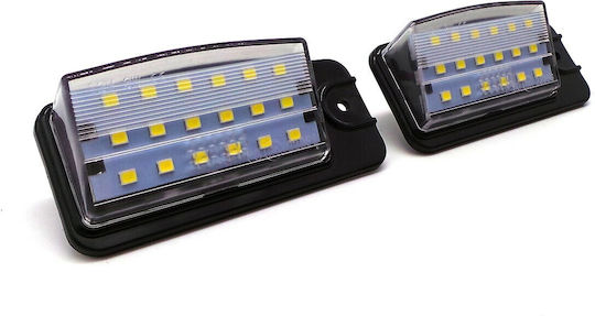 Светлини за регистрационната табела LED 12V за Nissan Murano / Altima / Maxima / Pathfinder 2бр