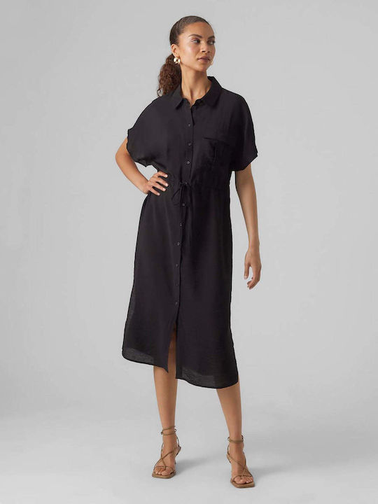 Vero Moda Shirt Dress Dress Black