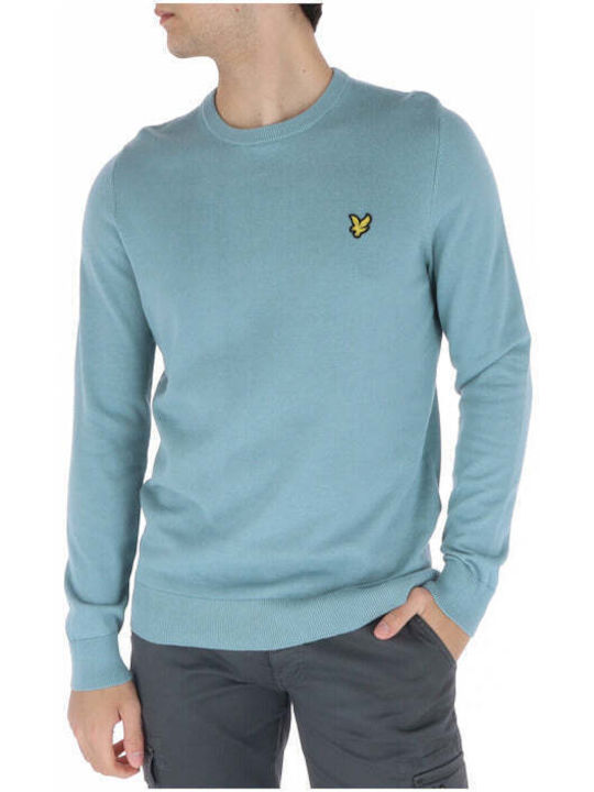 Lyle and Scott Bluza pentru bărbați cu mâneci lungi Albastru