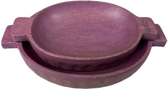 Nakaro Ръчно Изработена Купа За Сервиране Серия Vegan 28x18x4см