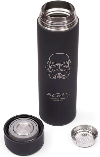 Thumbs Up Original Stormtrooper Μπουκάλι Θερμός Ανοξείδωτο BPA Free 450ml Γκρι
