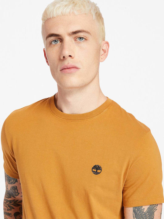 Timberland T-shirt Bărbătesc cu Mânecă Scurtă Wheat Boot