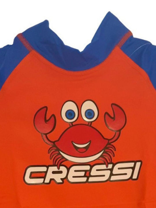 Kids Rash Guard CRESSI orange / blue