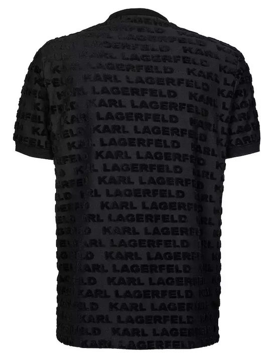 Karl Lagerfeld Men's Short Sleeve T-shirt Black