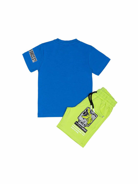 Sprint Kids Set with Pants Summer 2pcs Blue