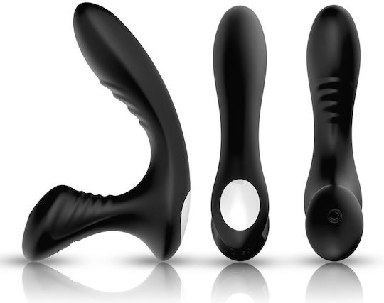 Boss Of Toys Anal Vibrator Large Black 15cm