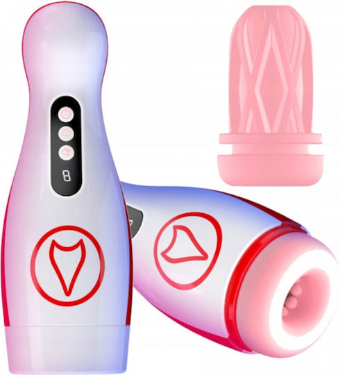 Boss Of Toys Masturbator Mouth με Δόνηση