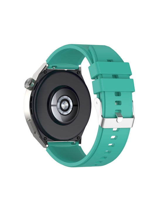 Curea Silicon Turcoaz (Huawei Watch GT2 / GT3 (42mm) / GT3 Pro (43mm)Honor Magic Watch 2 Realme Watch 2)