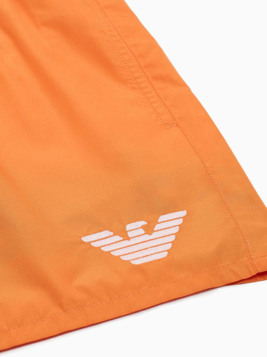 Men's Swimwear Shorts Orange with Patterns