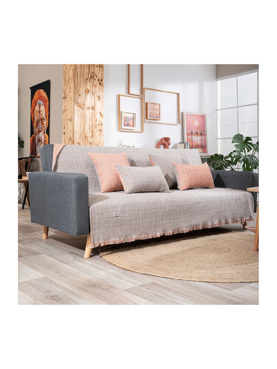 Teoran Teoran Zweisitzer-Sofa Überwurf 180x250cm