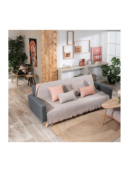 Teoran Teoran Zweisitzer-Sofa Überwurf 180x250cm