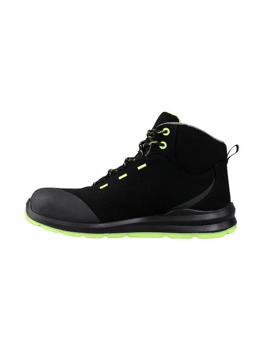 Stenso Jett Green Ankle Waterproof Boots Work Green S3