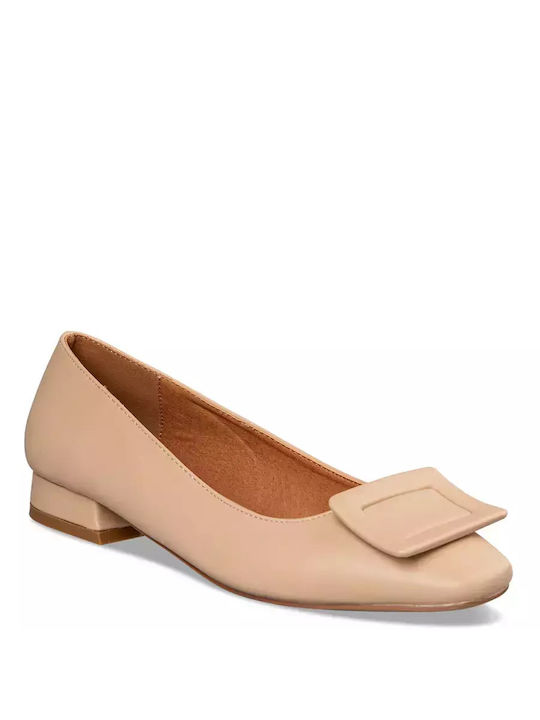 Envie Shoes Damen Ballerinas in Beige Farbe